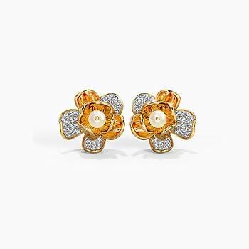 Mawlik Pearl Stud Earrings