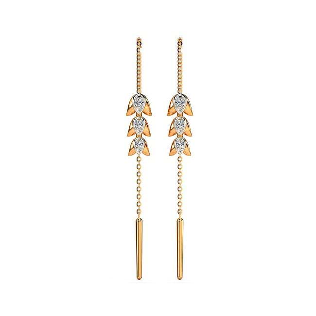 Artificial sui dhaga earrings on sale