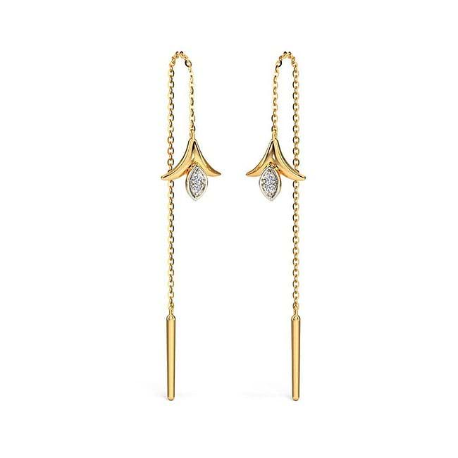 Sui dhaga diamond earrings discount