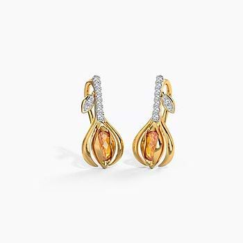 Kyra Radiant Gemstone Drop Earrings