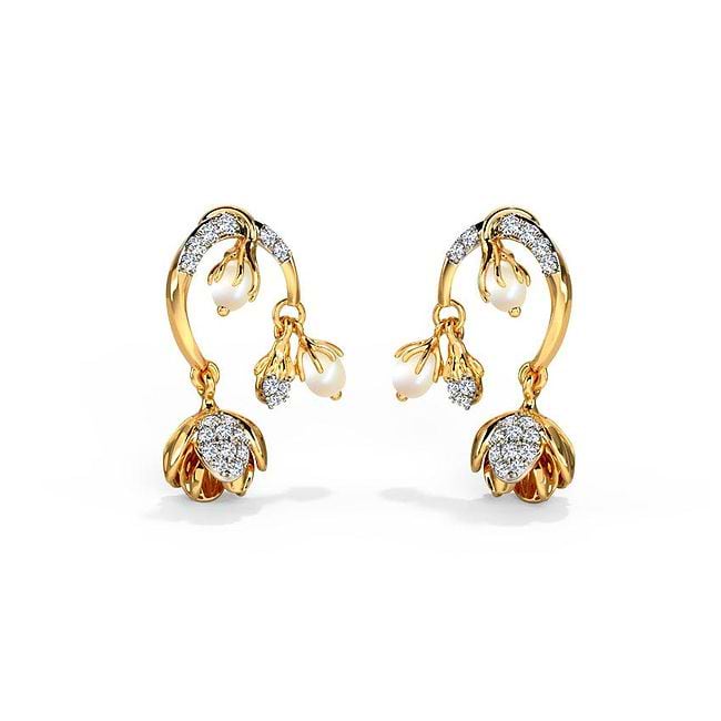 Earrings on caratlane top