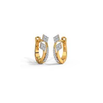 Sanvi Linear Hoop Earrings