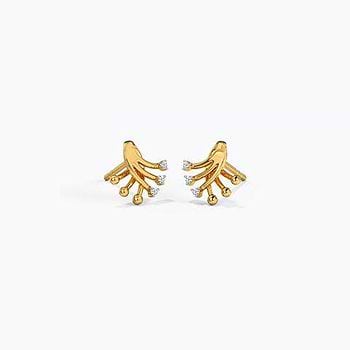 Sparkle & Shine Diamond Stud Earrings
