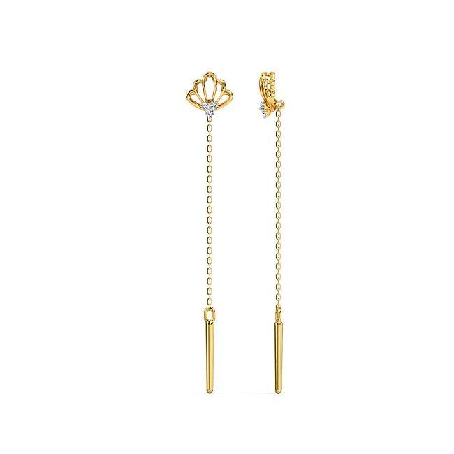 Caratlane sui dhaga earrings online