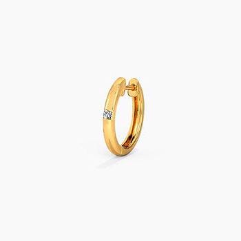 Prem Diamond Hoop for Men