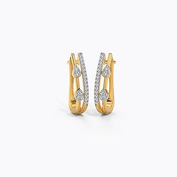 Clara Diamond hoops Earring