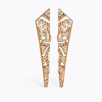 Minar Diamond Earrings