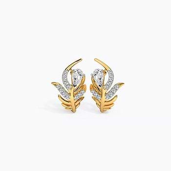 Tasnim Gemstone Hoop Earrings