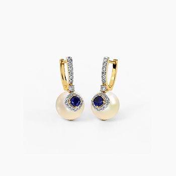 Osha Gemstone Hoop Earrings
