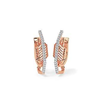 Abbey Diamond Dancing Hoops