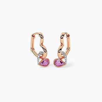Leah Diamond Heart Kids Hoops