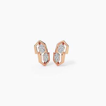 Eliana Diamond Stud Earrings