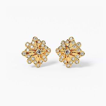 Alina Diamond Stud Earrings