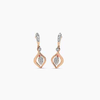 Dazzle Reign Diamond Drop Earrings