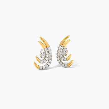 Glitter Glows Diamond Stud Earrings