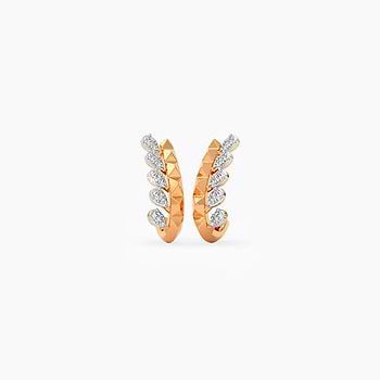 Orixa Diamond Hoop Earrings