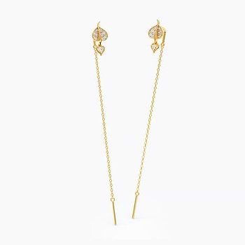 Sutra Diamond Sui Dhaga Earrings