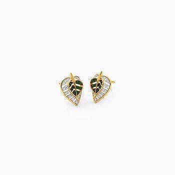 Forest Nymph Gemstone Stud Earrings