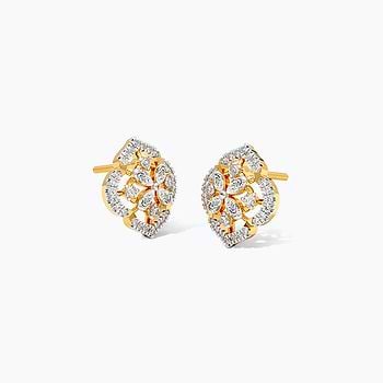 Olivette Diamond Stud Earrings
