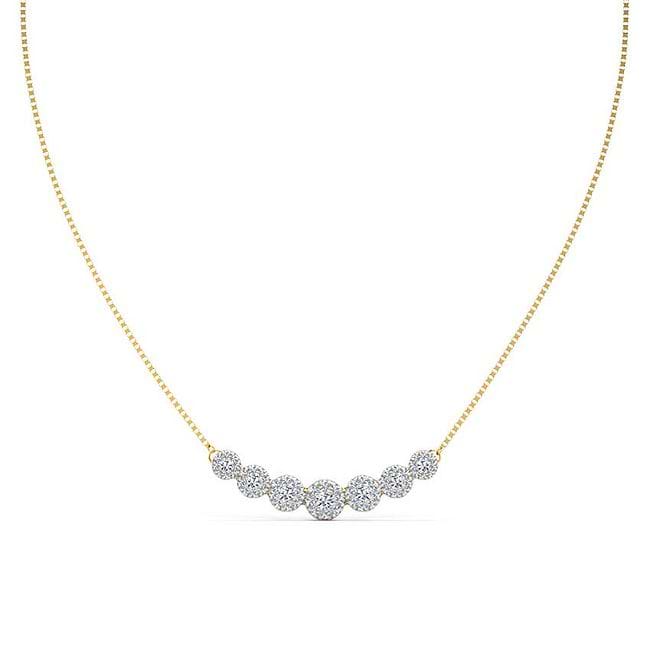 Caratlane diamond necklace clearance