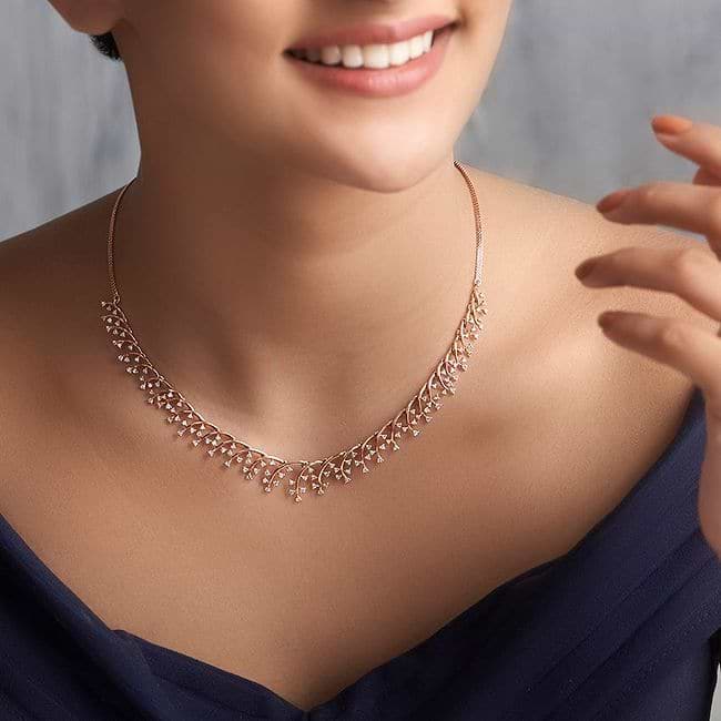 Diamond necklace caratlane new arrivals