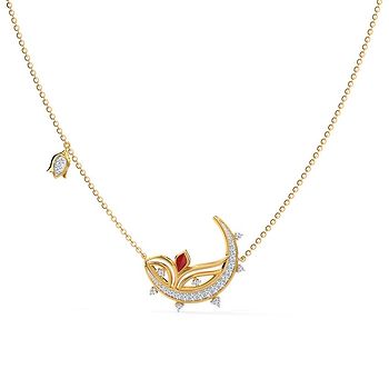 Chandra lakshmi Diamond Necklace