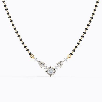 Mahika Miracle Plate Diamond Mangalsutra