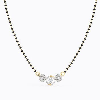 Chhaya Diamond Mangalsutra