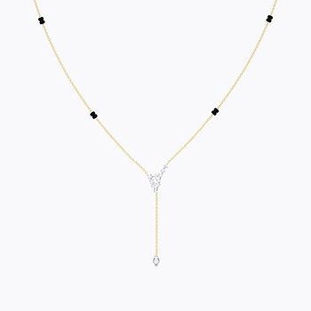 Keya Lariat Diamond Mangalsutra