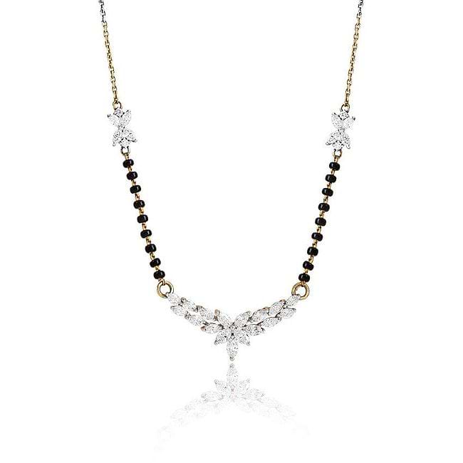 Diamond mangalsutra caratlane deals