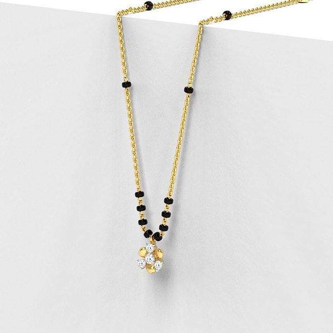 Chain mangalsutra design gold store