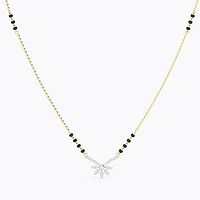 Black diamond mangalsutra designs shop