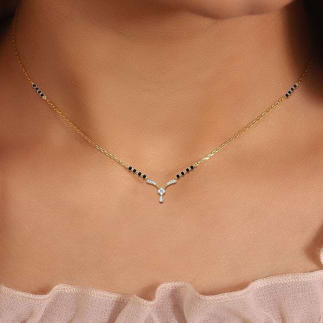 Delicate mangalsutra new arrivals