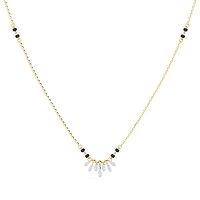 American diamond mangalsutra in gold hotsell