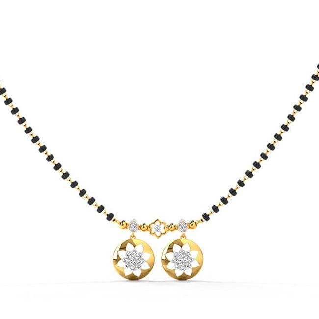 Watimani mangalsutra clearance design