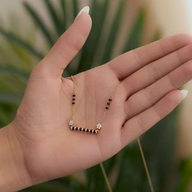 Buy Nia Diamond Mangalsutra Online CaratLane US