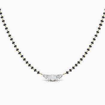 Shreya Miracle Plate Diamond Mangalsutra
