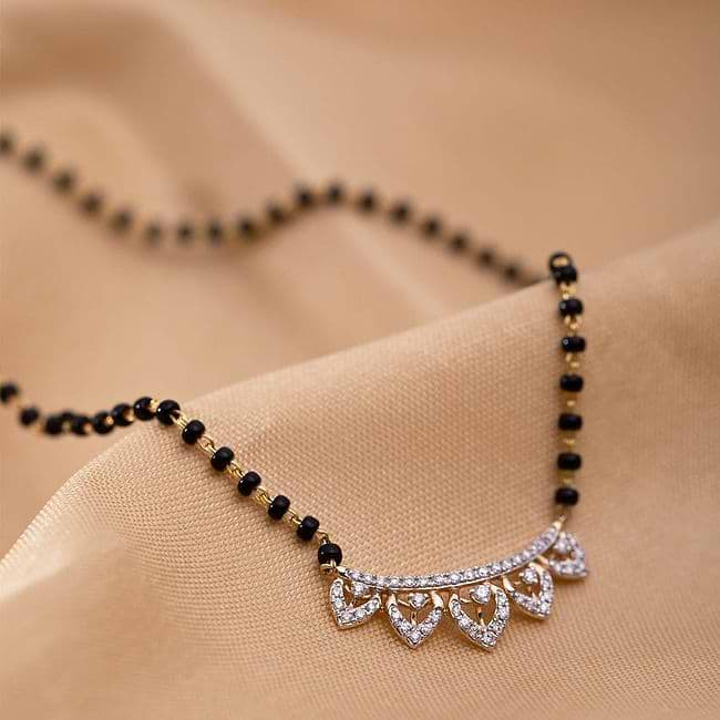 Designer diamond mangalsutra cheap