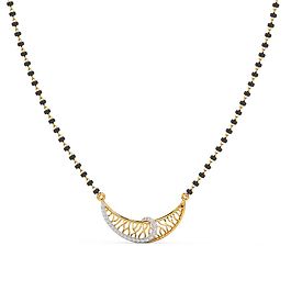 Shop Yami Diamond Mangalsutra Online CaratLane US