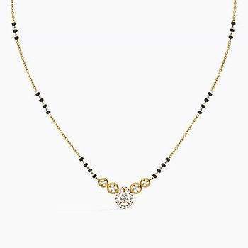 Nasira Diamond Mangalsutra For Women