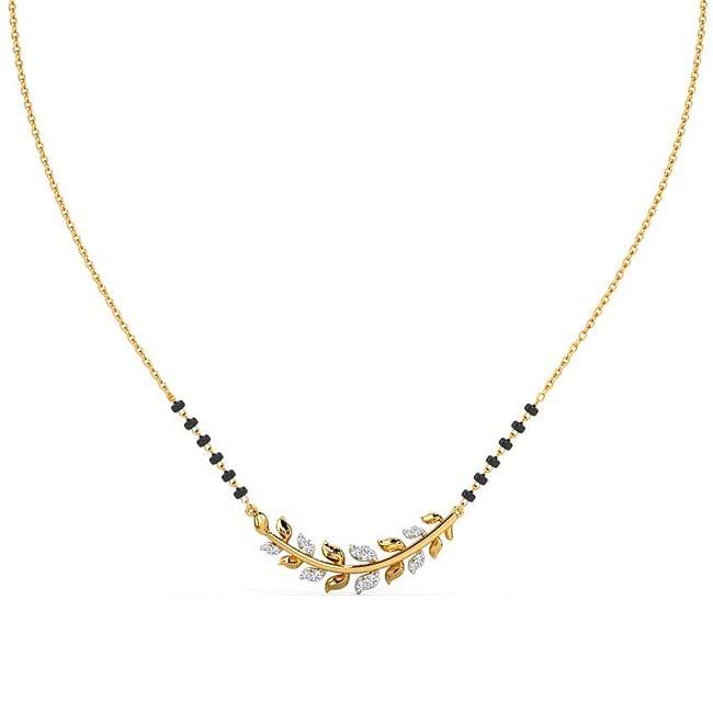Caratlane gold mangalsutra designs best sale