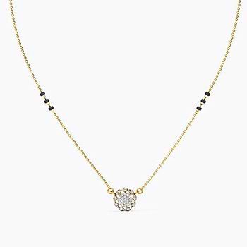Trayi Diamond Mangalsutra