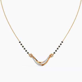Orla Diamond Mangalsutra