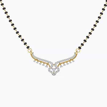 Paavi Diamond Mangalsutra