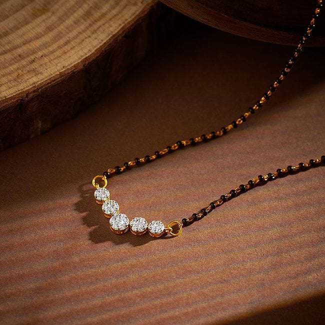 Buy diamond mangalsutra online top