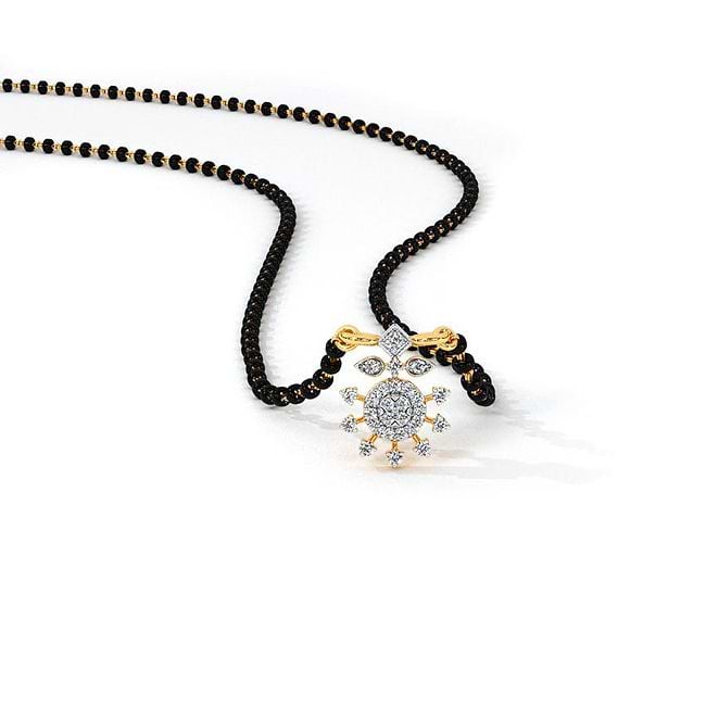 Bluestone diamond new arrivals mangalsutra designs