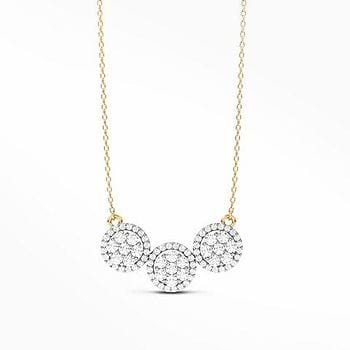 Ashley Seven Stone Diamond Necklace