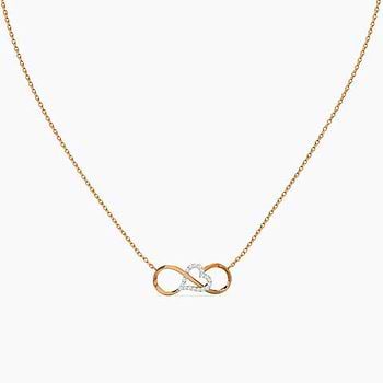 Boundless Love Infinity Diamond Necklace