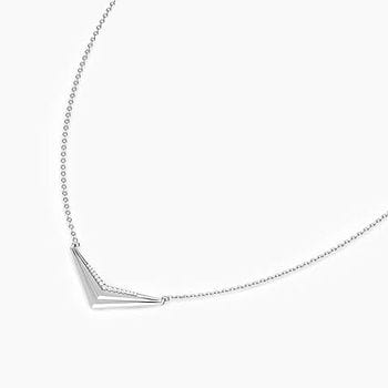 Peak Geometric Diamond Necklace