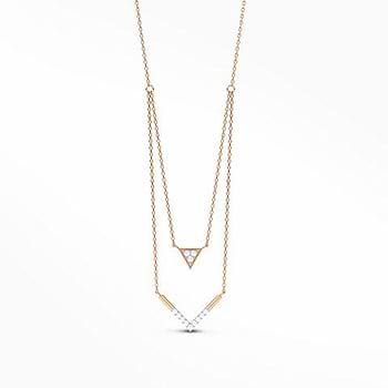 Victory Multi Layer Diamond Necklace